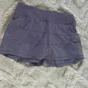 used Lululemon skirt, purple